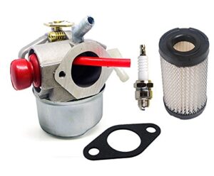 hifrom new carburetor carb kit with 35066 air filter replacement for tecumseh lev100 lev115 lev120 lawn mower 640026 640026a 640069 640076