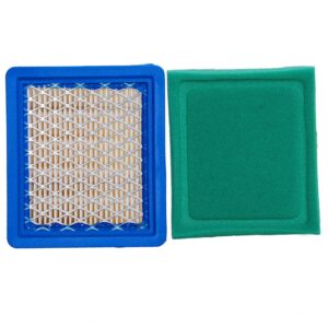 HIFROM 36046 Air Filter with 36634 Pre Filter Replacement for Tecumseh Oh95 Oh195 Ohh50 Ohh55 Ohh60 Ohh65 Vlv50 Vlv55 Vlv60 Vlv66 Vlv126 4 5.5 Hp Engines