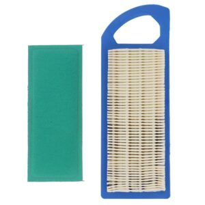 FLYPIG 5 Pack 697153 Air Filter & Pre-Filter For 286H77-0121 LT1200 3000 HUSQVARNA 578 45 12-02 Craftsman 33425 JOHN DEERE Z225 JOHN DEERE L100 L105 L107 L108 698083 794422 795115