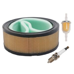 HIFROM Air Filter Compatible with Kohler 47 883 03 John Deere M47494 with Fuel Filter Replace Kohler 25 050 22-S John Deere AM116304 Spark Plug