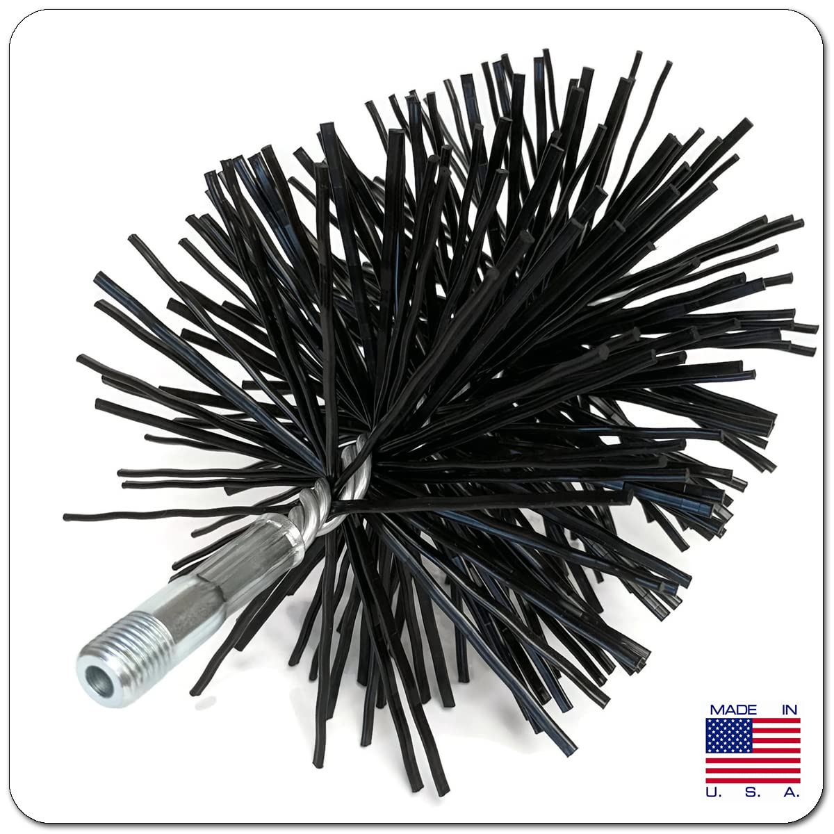 Midwest Hearth Poly Chimney Cleaning Brush (6-Inch Round)