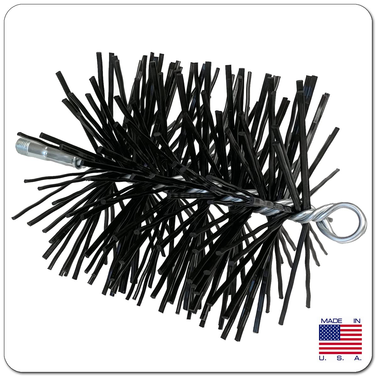 Midwest Hearth Poly Chimney Cleaning Brush (6-Inch Round)