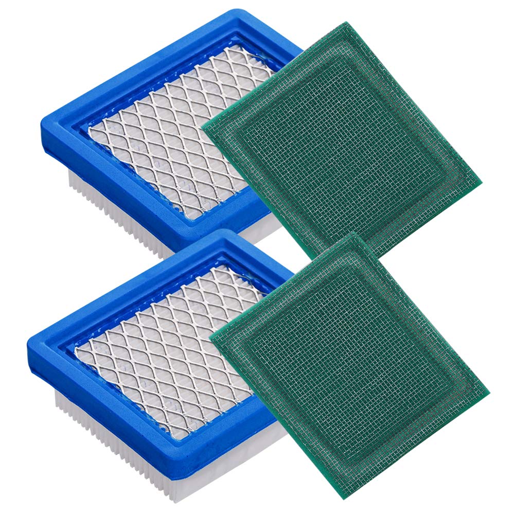 HIFROM 36046 Air Filter with 36634 Pre Filter Replacement for Tecumseh Oh95 Oh195 Ohh50 Ohh55 Ohh60 Ohh65 Vlv50 Vlv55 Vlv60 Vlv66 Vlv126 4 5.5 Hp Engines