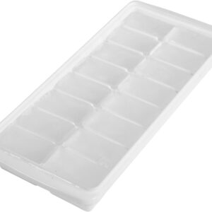 Kangaroo Ice Cube Tray(4 Pack), Ice Tray, Ice Cube Trays for Freezer, Ice Mold, Ice Trays for Freezer, Ice Cube Mold, Stackable Ice Cube Trays, Easy-Release Plastic Ice Tray