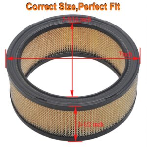 HIFROM Air Filter Compatible with Kohler 47 883 03 John Deere M47494 with Fuel Filter Replace Kohler 25 050 22-S John Deere AM116304 Spark Plug