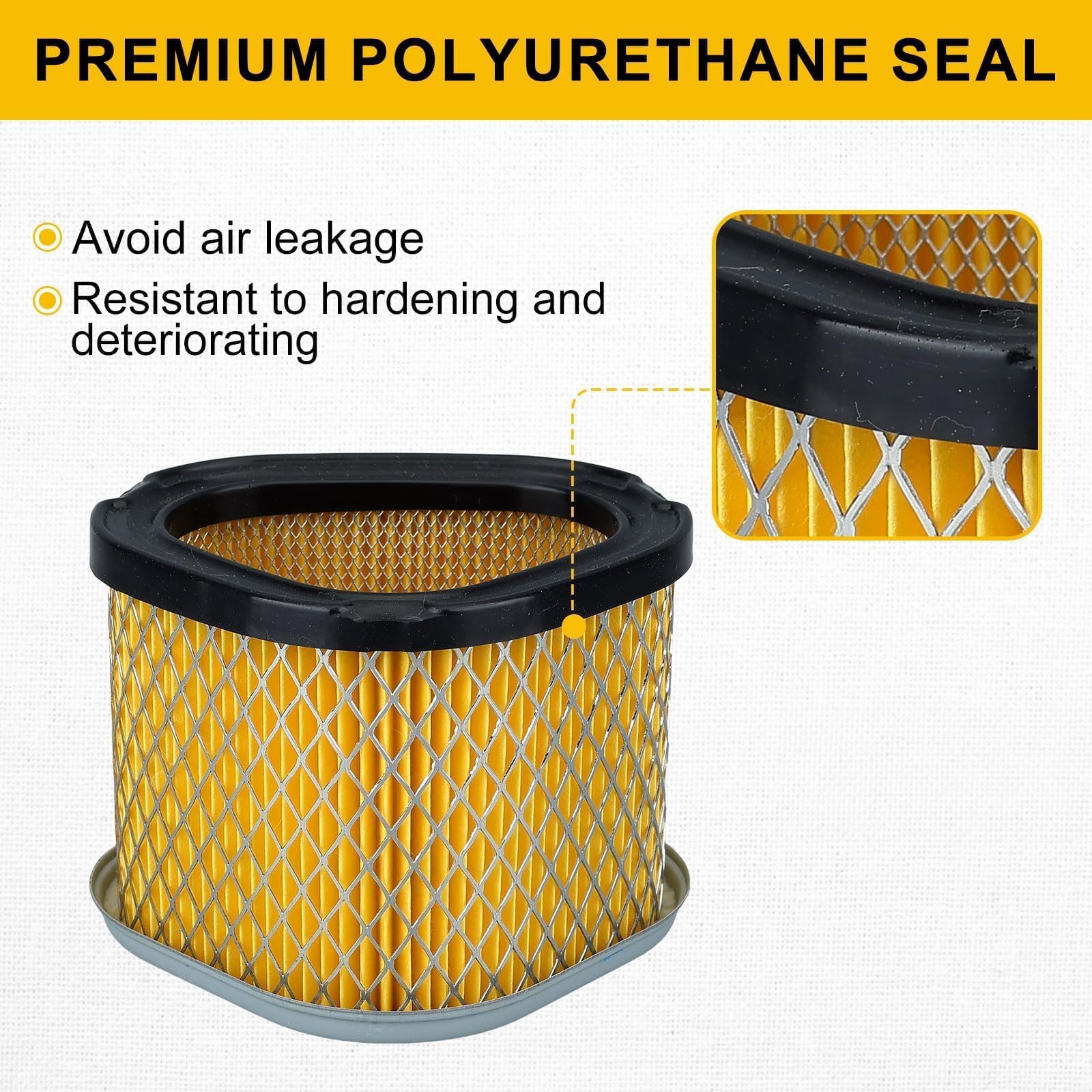 Panari GY20661 L110 Air Filter for John LT160 LX266 M145944 Lawn Mower Parts Kohler CV13S CV16S CV460 CV490 12 083 10-S 12 083 16 with Oil Filter Maintence Kit