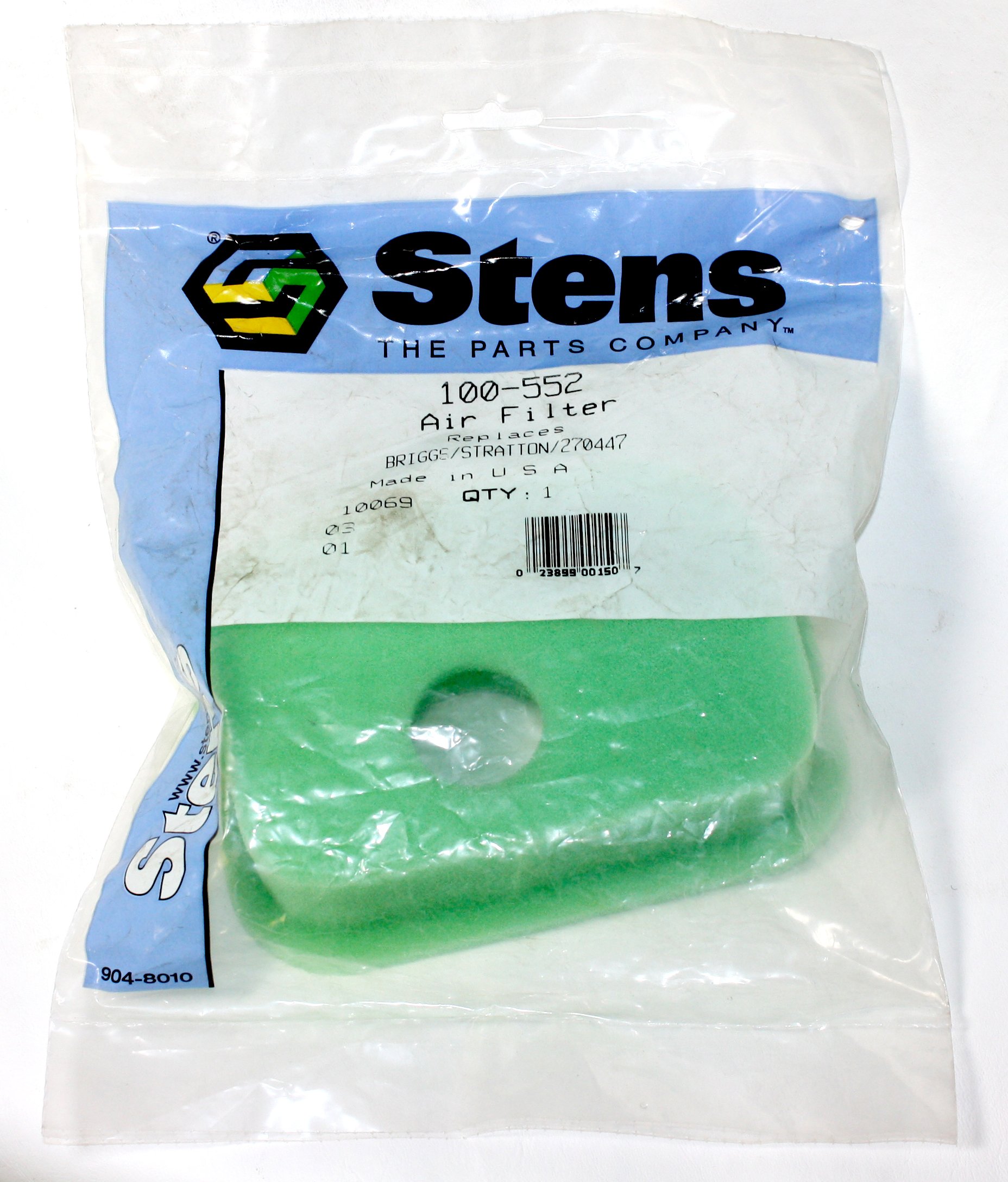 Stens 100-552 Replacement Briggs and Stratton Pre-Filter 270447