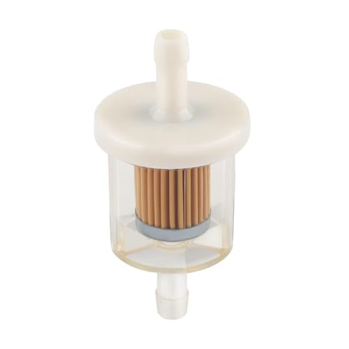 Powtol 691035 493629 Fuel Filter for Briggs Straton 40 micron 1/4 Inline Fuel filter 12hp 17.5hp 27hp 35hp Engines Replace Kawasaki 49019-7001 7-07061 Lawn Mower Replacement Parts (Pack of 3)