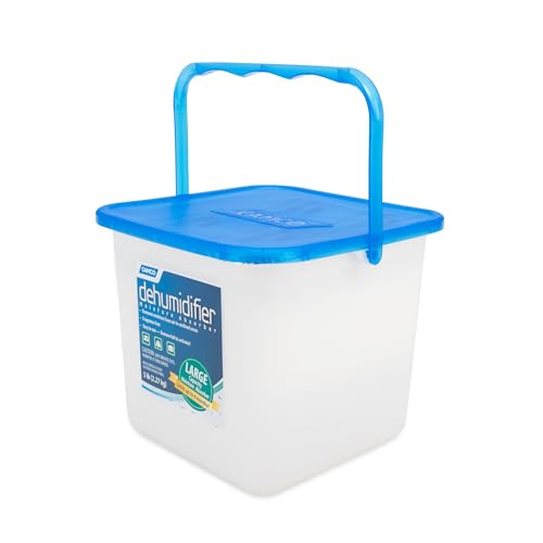 Camco Moisture Absorber Bucket - Features Fast-Acting Moisture-Absorbing Agent - No-Fragrance Beads – Use with RV Storage, Camper Organization & More (44282)