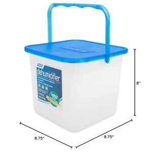 Camco Moisture Absorber Bucket - Features Fast-Acting Moisture-Absorbing Agent - No-Fragrance Beads – Use with RV Storage, Camper Organization & More (44282)