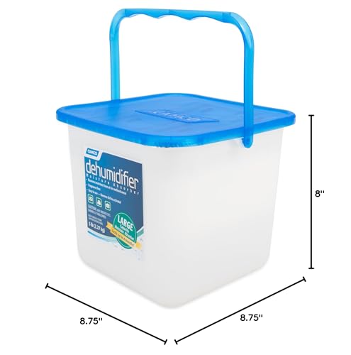 Camco Moisture Absorber Bucket - Features Fast-Acting Moisture-Absorbing Agent - No-Fragrance Beads – Use with RV Storage, Camper Organization & More (44282)