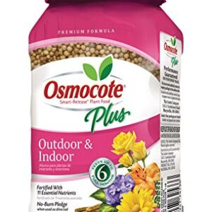 Osmocote Plus Outdoor and Indoor Smart-Release Plant Food, 1-Pound (Plant Fertilizer) - Pack of 2