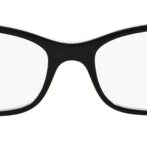 Tiffany & Co. TF 2091-B Women Rectangle Eyeglasses RX - able Frame (Black Blue 8055, 53)