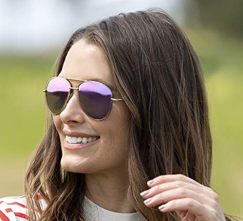 Peepers by PeeperSpecs womens Ultraviolet Reading Sunglasses, Pink/Gold, +2.00