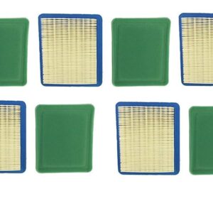 Raisman Air Filter and Pre-Filter Combo Compatible with Briggs 491588 491588S Air Filter Compatible with 491435 491435S Pre-Filter (5-Pack)