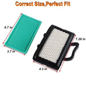 HIFROM Flat Air Filter Pre Filter Replacement for 792101 273638S 672772 671231 5408 5408H 273238 Replacement fits Intek V-Twin Engines 16-27 HP (Pack of 1)