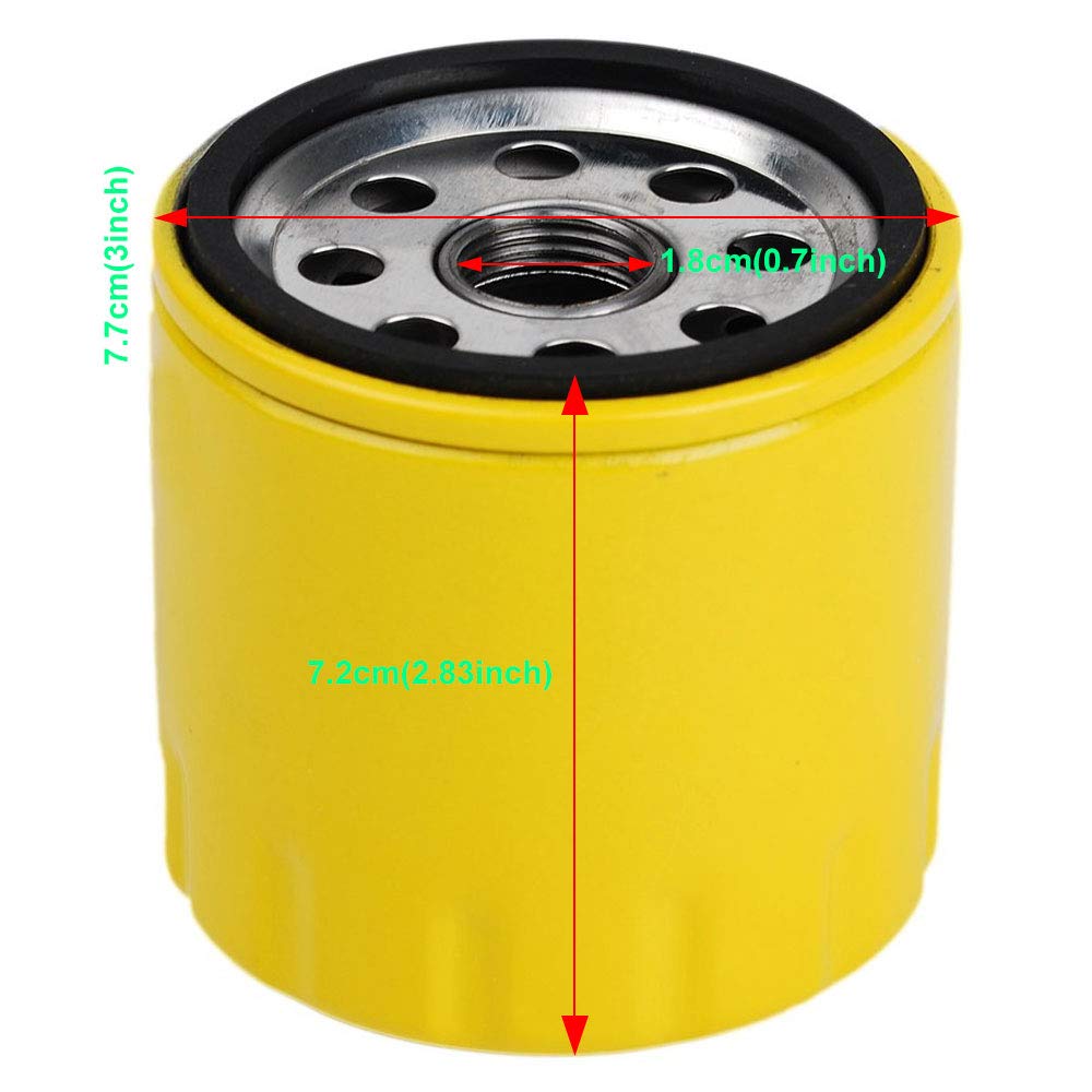 HIFROM 52 050 02-S Oil Filter Air Filter Cleaner with Pre Filter Compatible with Kohler 24-083-03-S 2408303 24-083-03-S1 CH18-CH25, CV18-CV25, CH730-CH740 And CV675-CV740 Lawn Mower