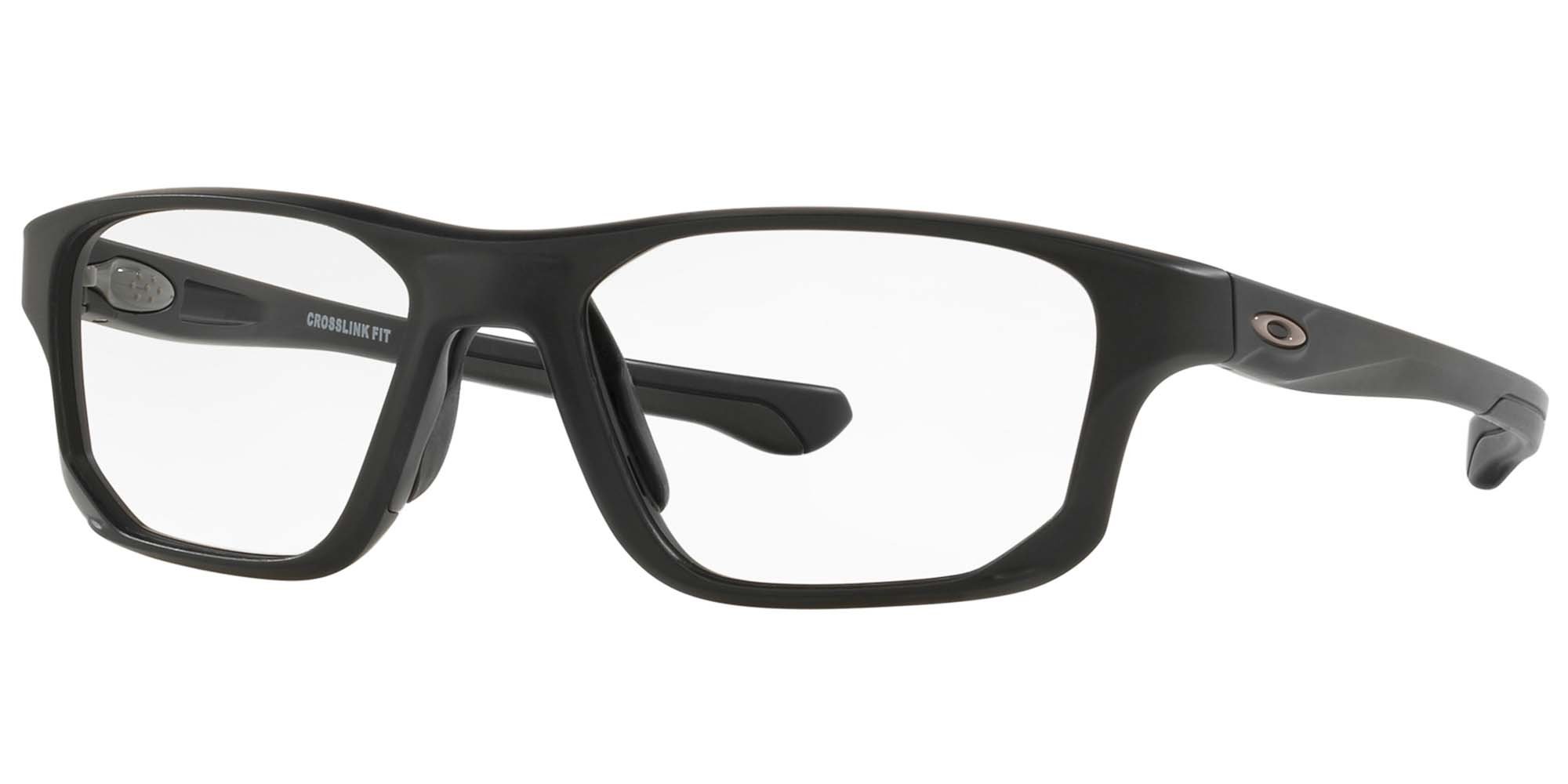 Oakley CROSSLINK FIT OX8136M - 813601 EYEGLASSES SATIN BLACK 55MM