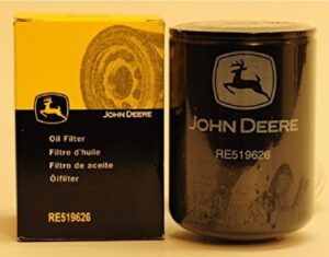 john deere re519626 oil filter 2 pack