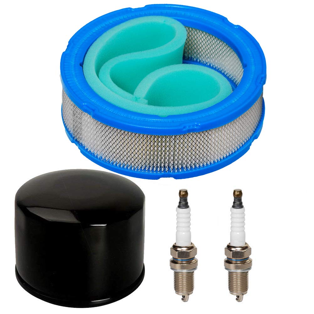 HIFROM 392642 394018 271271 Air Filter 492932 492932S Oil Filter Spark Plug Replacement for Vanguard V-Twin 12.5-21hp