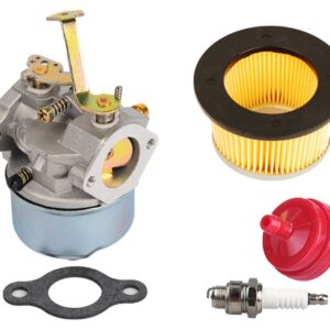 HIFROM Carburetor Air Filter Compatible with Tecumseh 632631 632230 632272 Troy bilt Chipper vac 47279 47261 Tecumseh H30 H50 H60 Engines