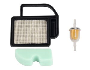 hifrom fuel filter air filter with pre filter compatible with kohler sv470-610 15-21 replace 25 050 22-s 2008302 2008302-s 2008306 2008306-s 2008303 2008303-s 2008304-s