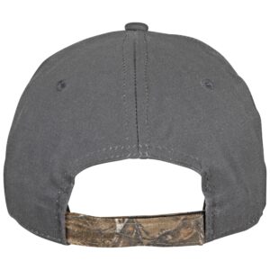 Outdoor Cap Standard RAM11A Charcoal/Realtree Edge, One Size Fits