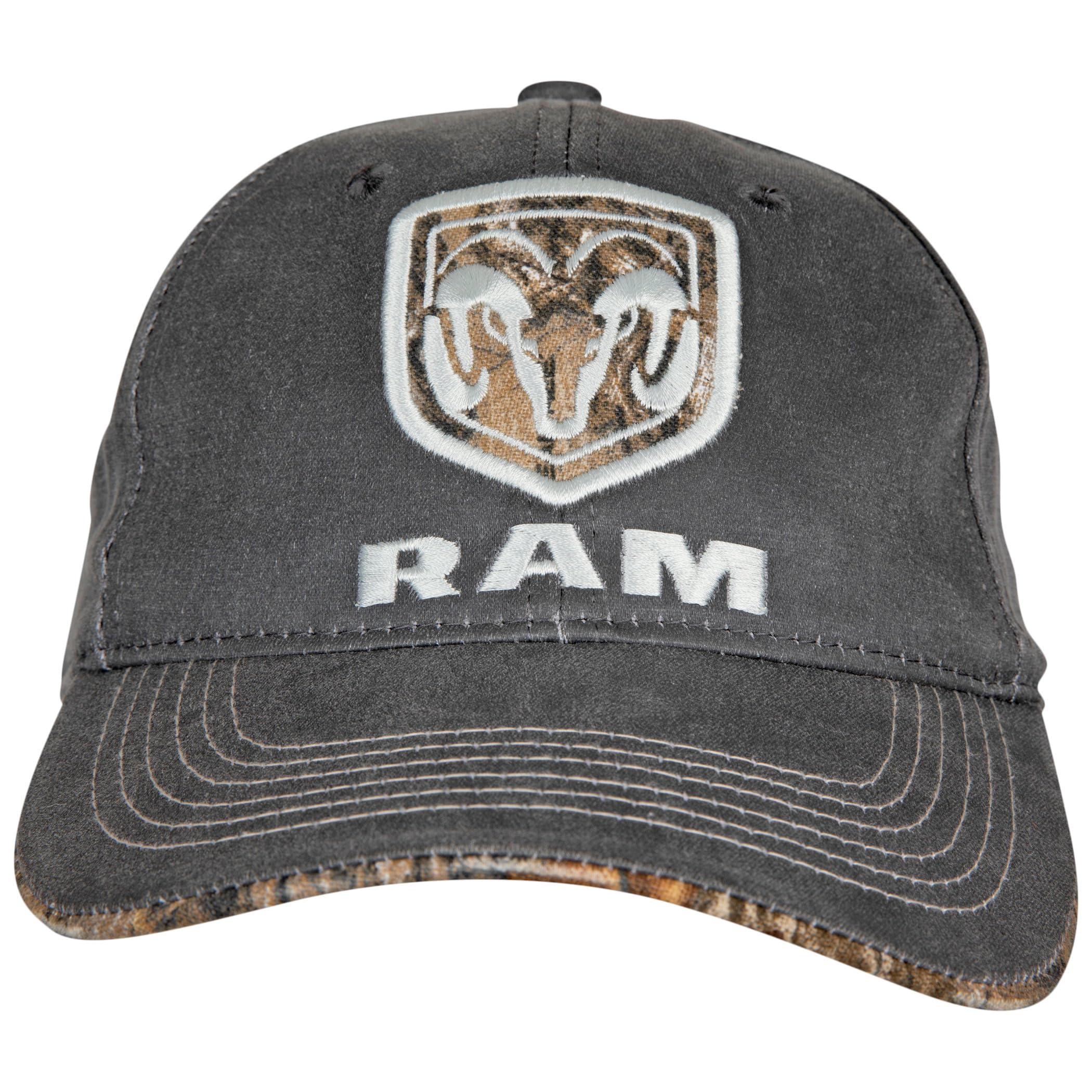 Outdoor Cap Standard RAM11A Charcoal/Realtree Edge, One Size Fits