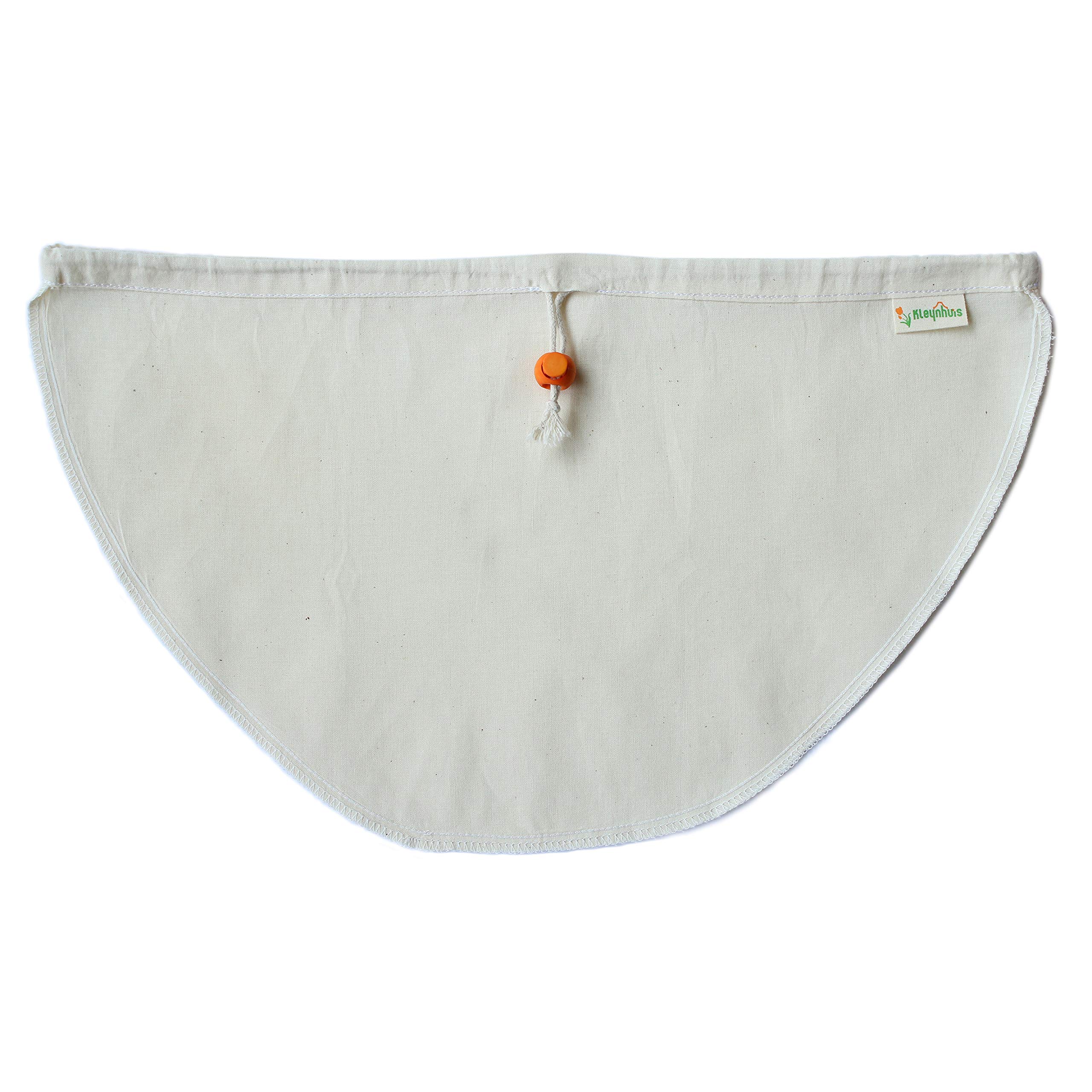 Kleynhuis Greek Yogurt Strainer Pouch, Organic Cotton (16"X9") / Reusable Cheesecloth Alternative