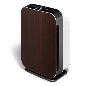 Alen Air Purifier BreatheSmart 75i HEPA w/ Pure Filter for Large Rooms up to 2600 Sq. Ft. - Perfect for Living Room & Kitchen - Captures Allergens, Dust, & Mold - Espresso