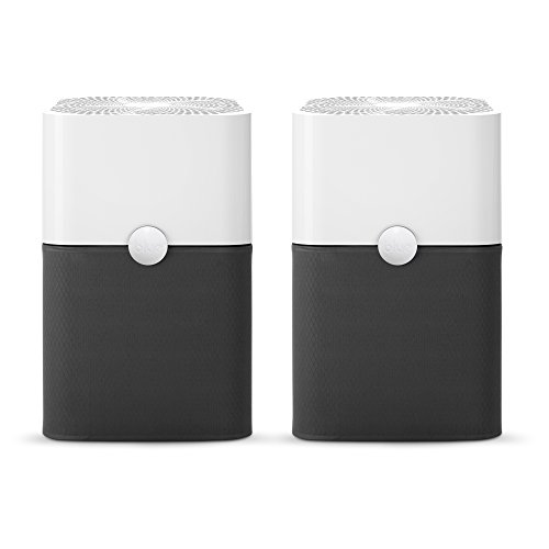 BLUEAIR Air Purifier (2-pack) for Home Large Room up to 2,592sqft in 60 min, HEPASilent, Wildfire, Removes Particles like Smoke Allergens Dust Mold Pet Hair Odor Bacteria, Blue 211+, Gray