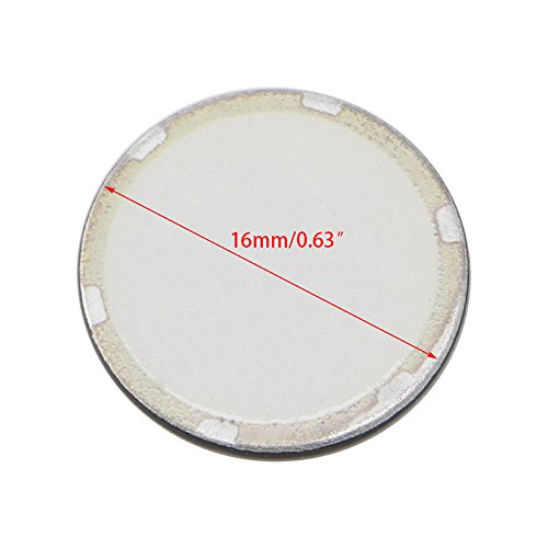 Chironal 10pcs 16mm/20mm Ultrasonic Mist Maker Fogger Ceramics Discs for Humidifier Parts (10pcs 16mm Ceramics Discs)