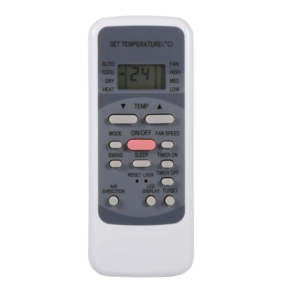 Universal Air Conditioner Remote Controller, Air Conditioner Remote Control Replacement Fit for R51M/E, Compatible with for R51 Series R51/E R51/CE R51M/CE R51D/E R51M/BGE R51M/BGE Air Conditioner