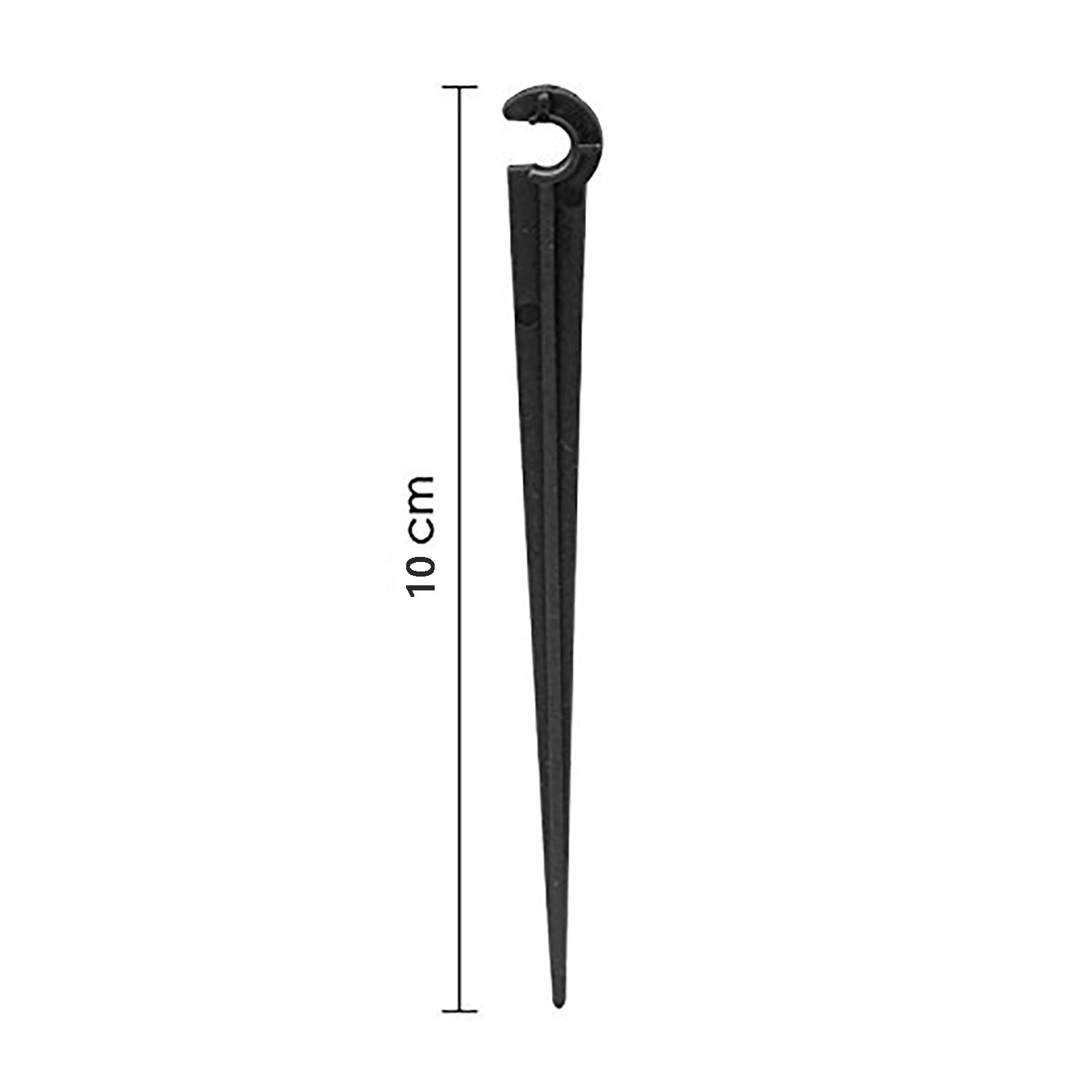 cozyou 50 Pcs Irrigation Support Stakes for 1/4-Inch Tubing Hose