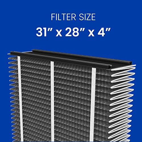 AprilAire 513CBN Replacement Filter for AprilAire Whole House Air Purifiers - MERV 13 with Carbon, Healthy Home Allergy + Odor Reduction, 31x28x4 Air Filter (Pack of 1)