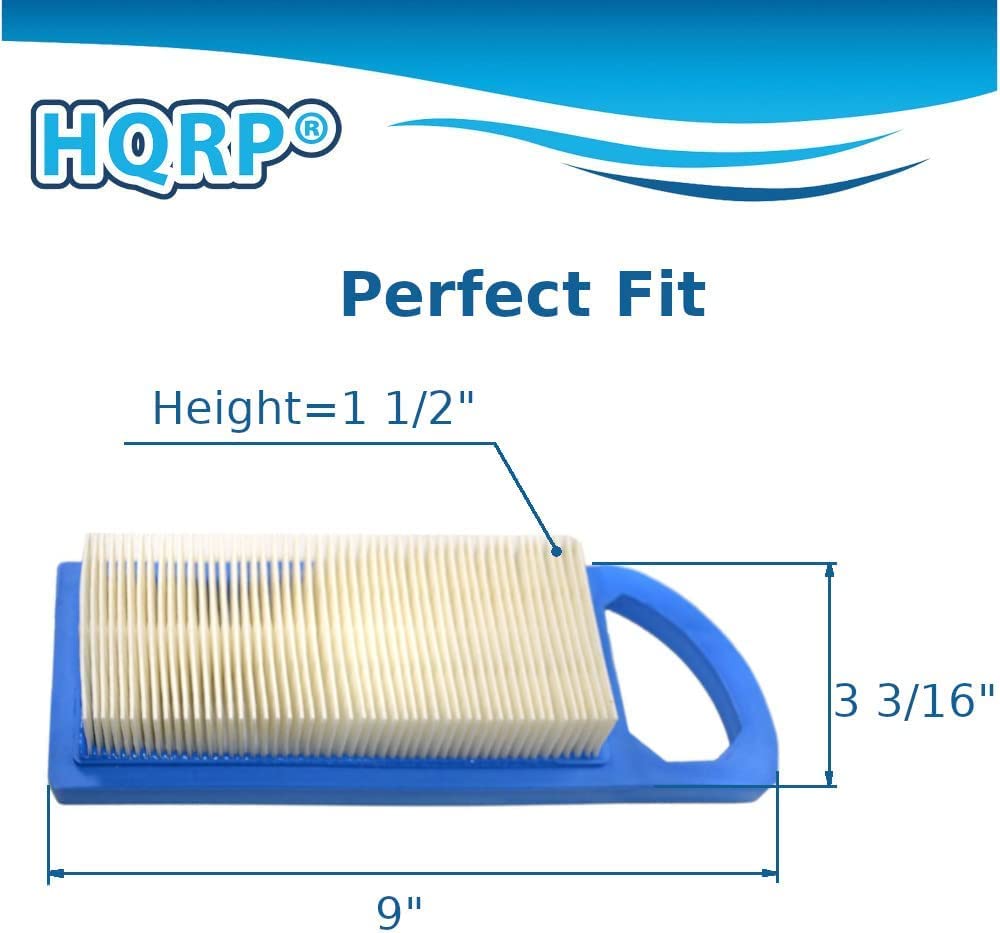 HQRP 2-Pack Filter Compatible with Troy-Bilt 13AO77TG766 Bronco, 13AN77KS011 13AN77KS066 13WN77KS011 13WN77KS211 13AN77KG011 13AN77KG066 13AN77KG211 13AN77TG711 13AN77TG766 Pony Lawn Tractor