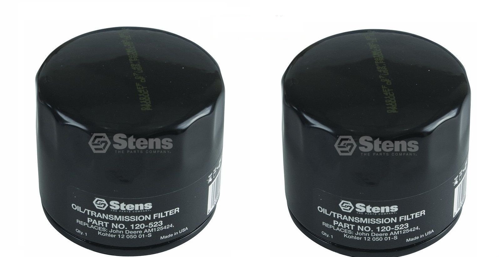 Stens 120-523 (2) Pack Oil Filter for 12-050-01 08200204 5021144X1 21397200 747303 + Free ebook (Lawn You Dream of)