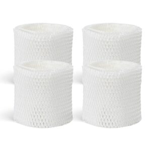 lblvbnewd 4 pack hac-504 humidifier wicking filter compatible with honeywell hcm-350,hcm-300t, hcm-600, hcm-710, hcm-315t,hac-504 and hac-504aw cool mist humidifiers, replacement filter a