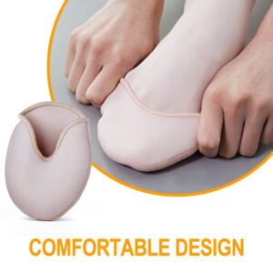 Povihome Toe Pouches Pads to Protect Toe, Gel Toe Cover for Women's 5-7 for Heel, Ballet, Point Shoes - 1 Pairs