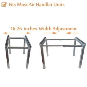 Jeacent Air Handler Stand Heat Pump Base, Gound Stand for Central Air Conditioner Heavy Duty