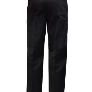 Natural Uniforms Classic Chef Cargo Pants (Black Single, Medium)