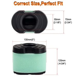 HIFROM Air Filter Pre Filter Oil Filter with Fuel Filter Replacement for 792105 407777 40G777 40H777 44H777 44K777 John Deere Z245 Z425 LA155 Lawn Mower