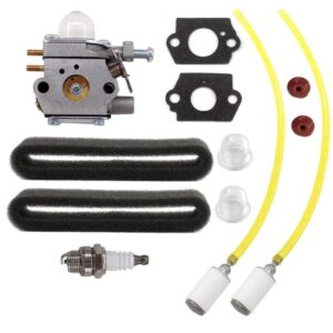 AISEN Carburetor Air Filter Tune Up kit for 753-06190 Troy-Bilt TB22 TB21EC TB22EC TB32EC TB42BC TB80EC TB2040XP WT-973 WT-973-1