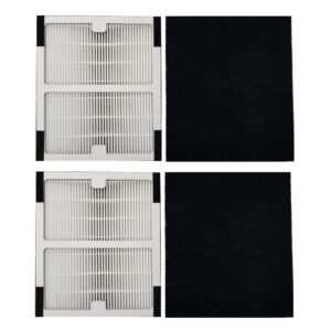 replacement idylis air purifier filter a - 2 pack hepa & carbon filter set for idylis air purifiers idylis iap-10-100 idylis iap-10-150, ac-2119, model # iaf-h-100a, iafh100a