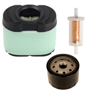 hifrom air filter pre filter oil filter with fuel filter replacement for 792105 407777 40g777 40h777 44h777 44k777 john deere z245 z425 la155 lawn mower