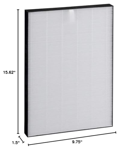 Nispira Premium True HEPA Filter Replacement Compatible with Sharp Air Purifier KC-850U KC850U, Compared to Part FZ-C100HFU, 1 Pack