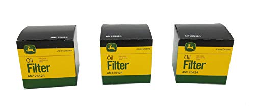 John Deere Original Equipment Package of Three Oil Filters - AM125424 (3)