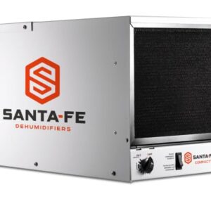 Santa Fe Compact70 Dehumidifier for Crawl Space and Basements to Remove Moisture 6-Year Warranty