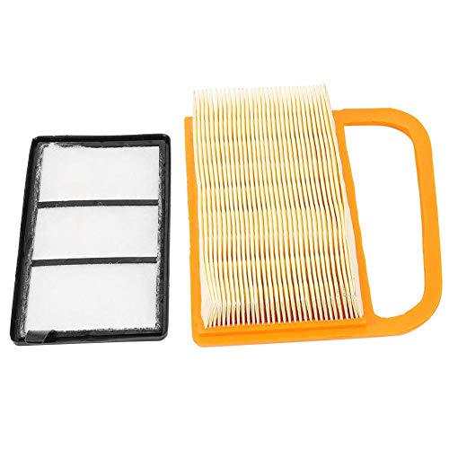 Air Filters Set for TS410 TS420 Concrete Cutoff Chop Saw Parts Replace Kit with Air Filter Fuel Filter Line Fuel Filter and Primer Bulb Auxiliary Filter Spark Plug Service Kit