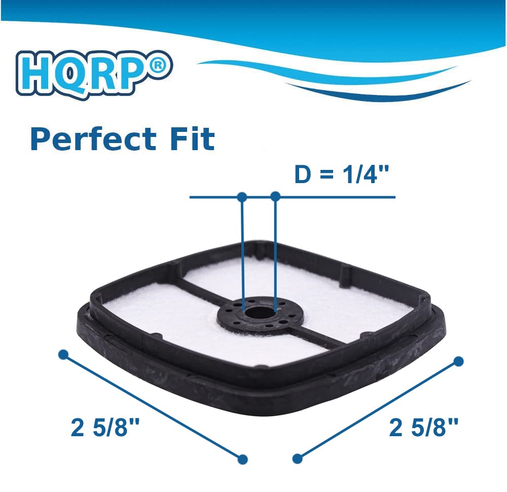 HQRP 2 Filters compatible with Echo HC-150 HC-200 HC-1500 HC-2000 HC-3020 GT-200 GT-1100 GT-2000 TSI-21 TT-24 HCS-4020 SCH265 SHC-210 SHC-225 SHC-265 SHC-1700 SHC-2100 LHS3050 LHS4050 LST2100 Trimmer